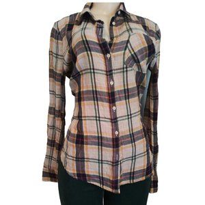 Plaid Button-Down Shirt by Merona